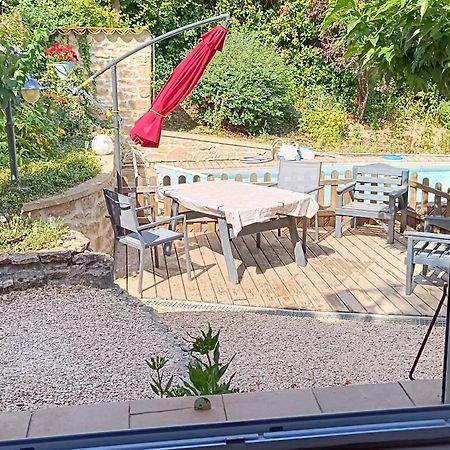 L'Establoun Lägenhet Saint-Martin-de-Brômes Exteriör bild