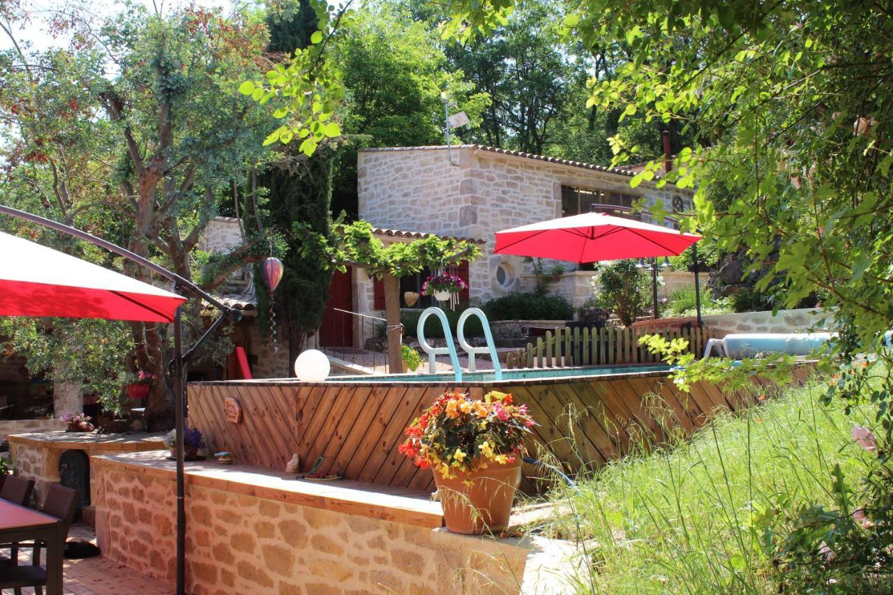 L'Establoun Lägenhet Saint-Martin-de-Brômes Exteriör bild