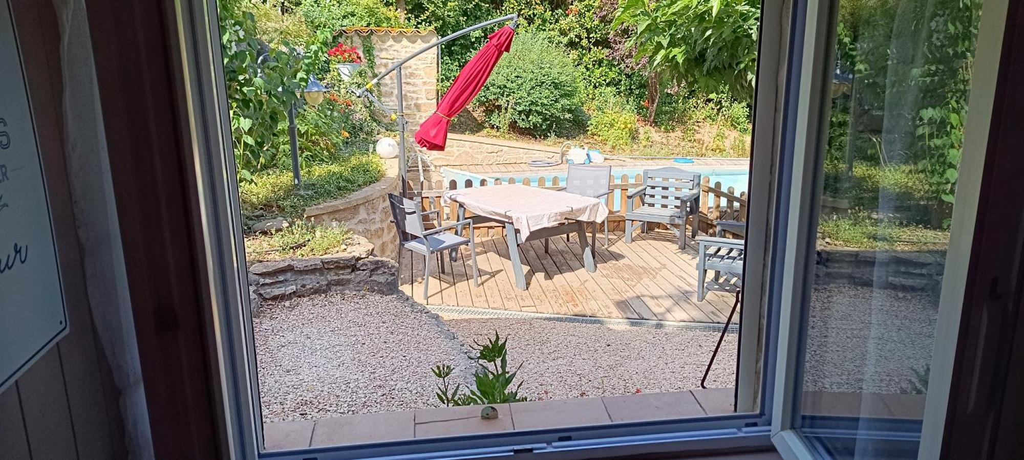 L'Establoun Lägenhet Saint-Martin-de-Brômes Exteriör bild