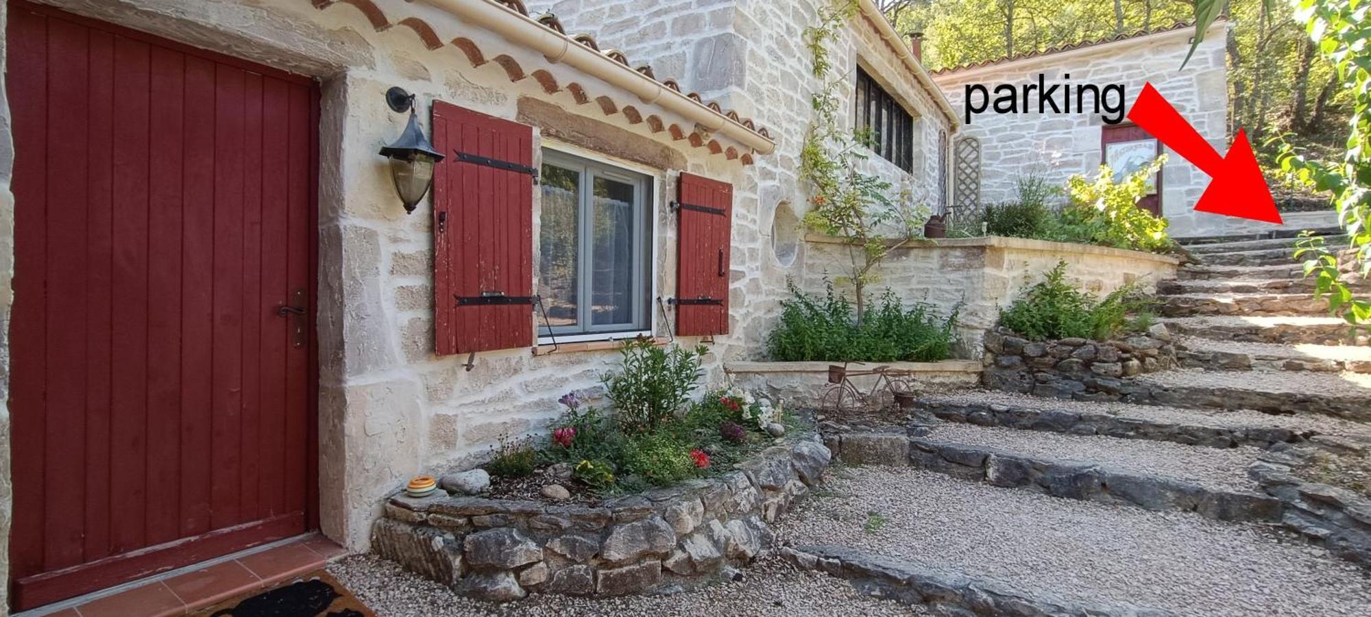 L'Establoun Lägenhet Saint-Martin-de-Brômes Exteriör bild